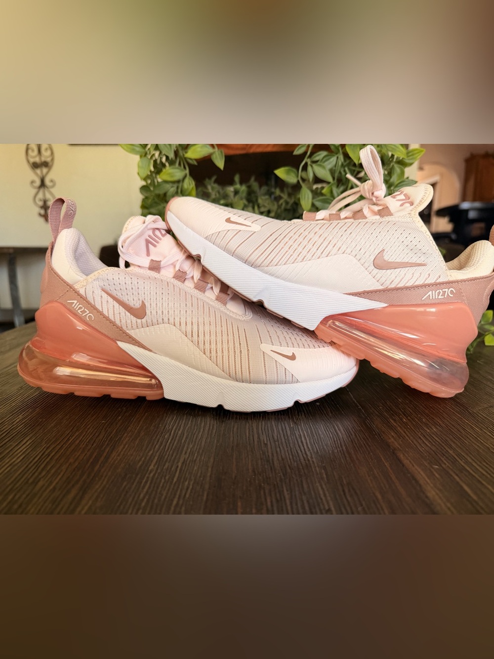 Nike Women’s Air Max 270 Accent Pink Running Shoes